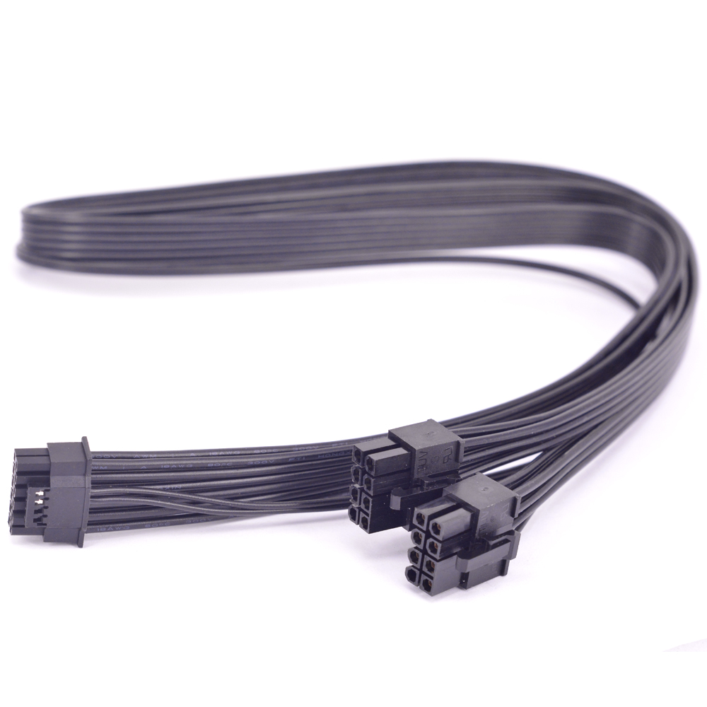 Dual 8Pin To 16Pin 12Vhpwr Cable - Seasonic için PCIE 5.0 600W 12VHPWR