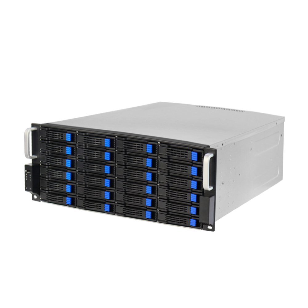 Server Gpu Chassis 4U - 4U 24 Bölmeli Depolama Sunucu Kasası