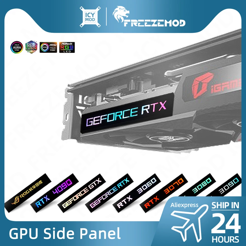 Desktop Gaming Gpu 32Gb - FREEZEMOD GPU Yan Panel RTX3090 GTX