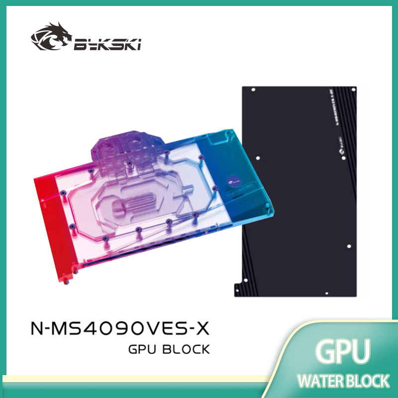 Rtx 4090 Water Block - Bykski GPU Bloğu, MSI GeForce RTX