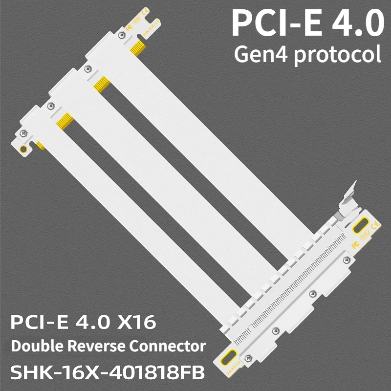 Itx Gpu Riser Pcie 4.0 16X - Yepyeni PCI Express 4.0 16X Çift