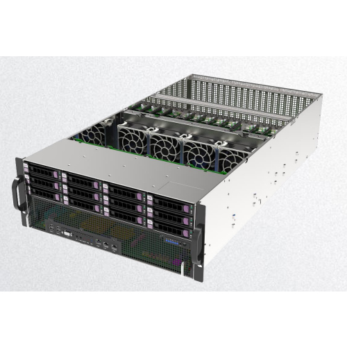 Server Gpu Chassis 4U - 4U Rack Tipi Sunucu Kasası, 10