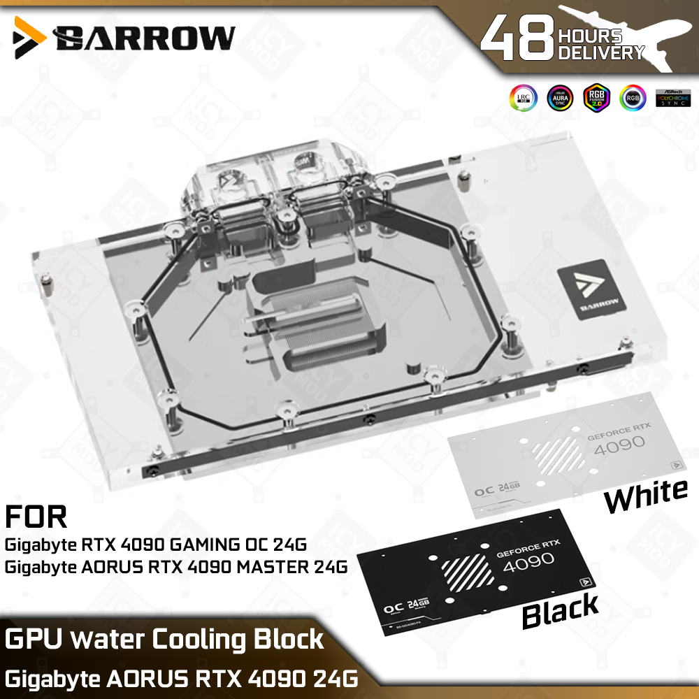 Rtx 4090 Water Block - El Arabası GPU Su Soğutucu Blok