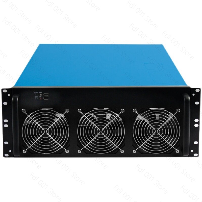 Server Gpu Chassis 4U - 4U çoklu grafik kartı kasası 6/8