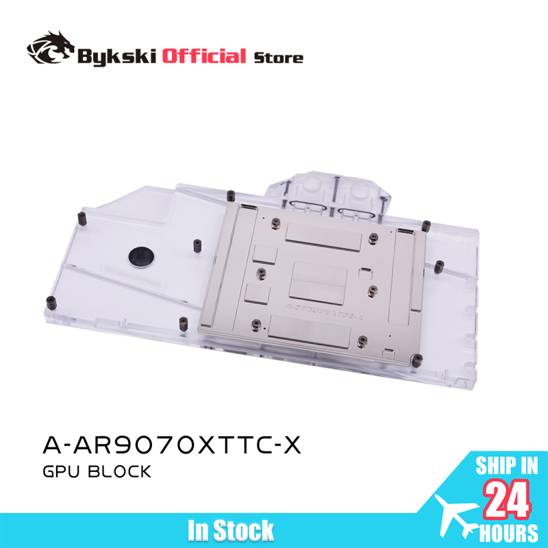 Rx 9070 Xt - Bykski A-AR9070XTTC-X GPU Bloğu, ASRock Radeon