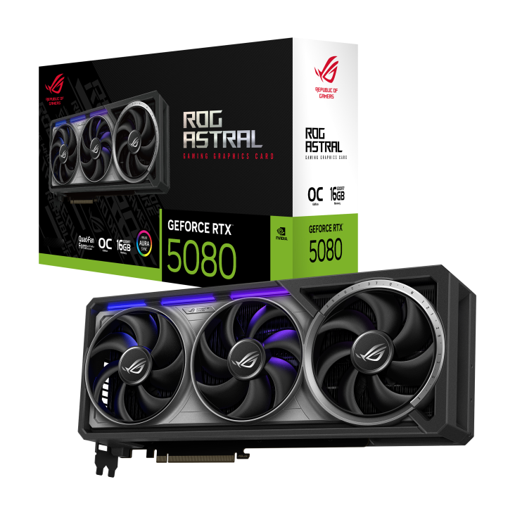 Rtx 5080 16Gb - 2025 Yeni Çıkışlı ROG Astral GeForce