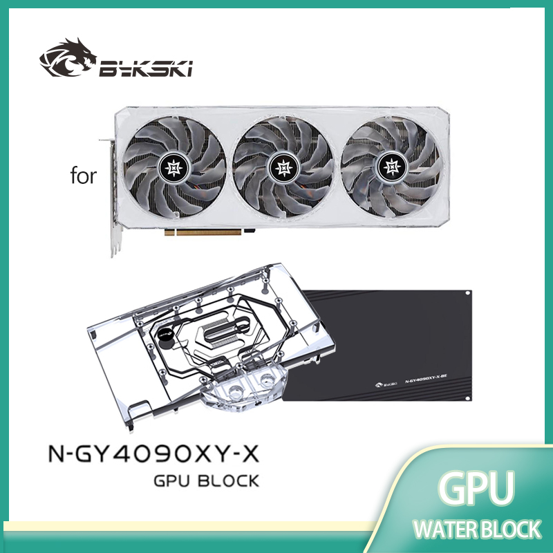 Rtx 4090 Water Block - Bykski N-GY4090XY-X GPU Bloğu GALAXY RTX