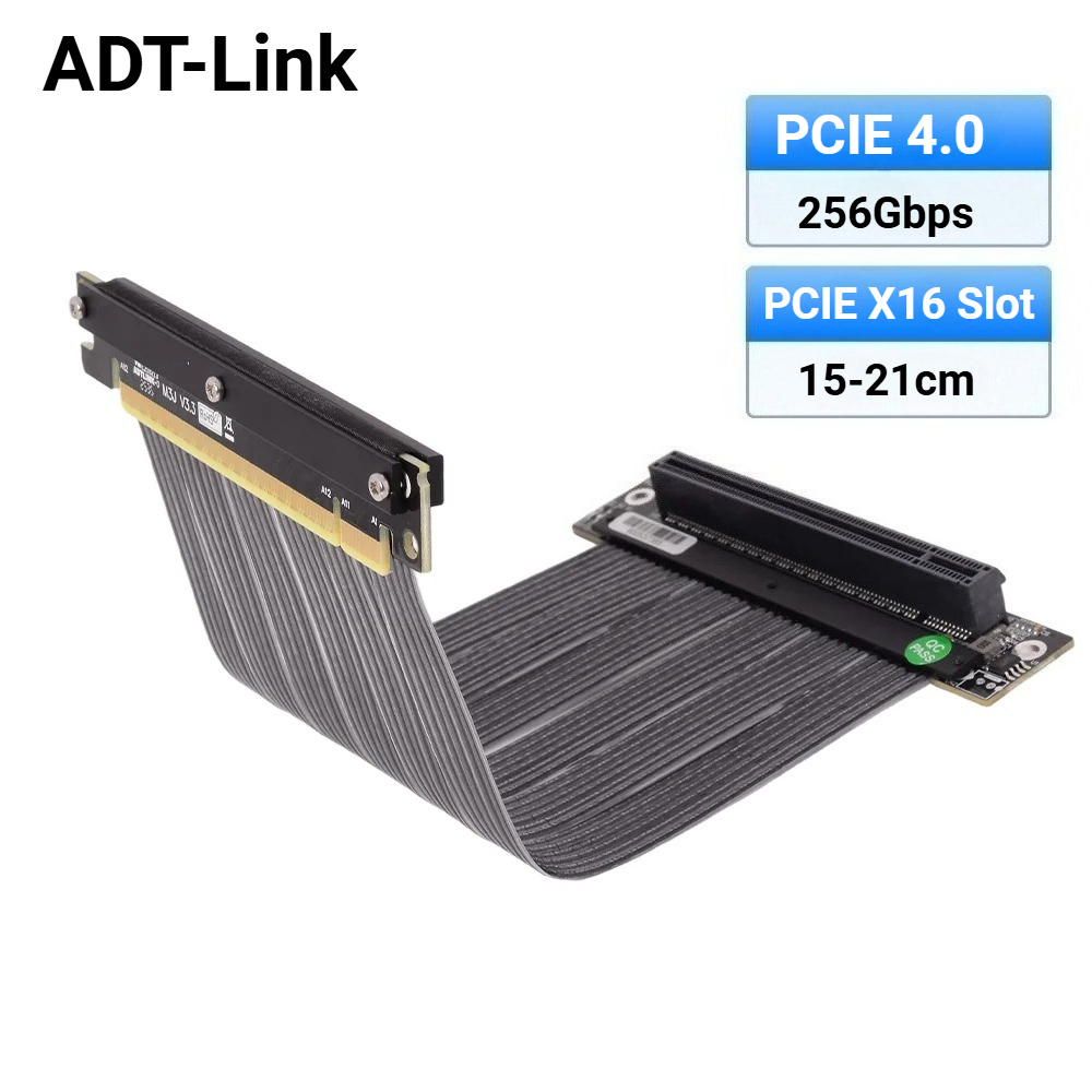 ADT-Link 2025 Yeni Tek Yönlü T - Itx Gpu Riser Pcie 4.0 16X incelemesi ve fiyatı