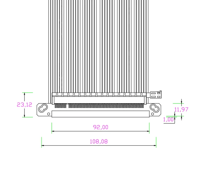 Çift Ters Pci-e 4.0 Yükseltici - Itx Gpu Riser Pcie 4.0 16X incelemesi ve fiyatı