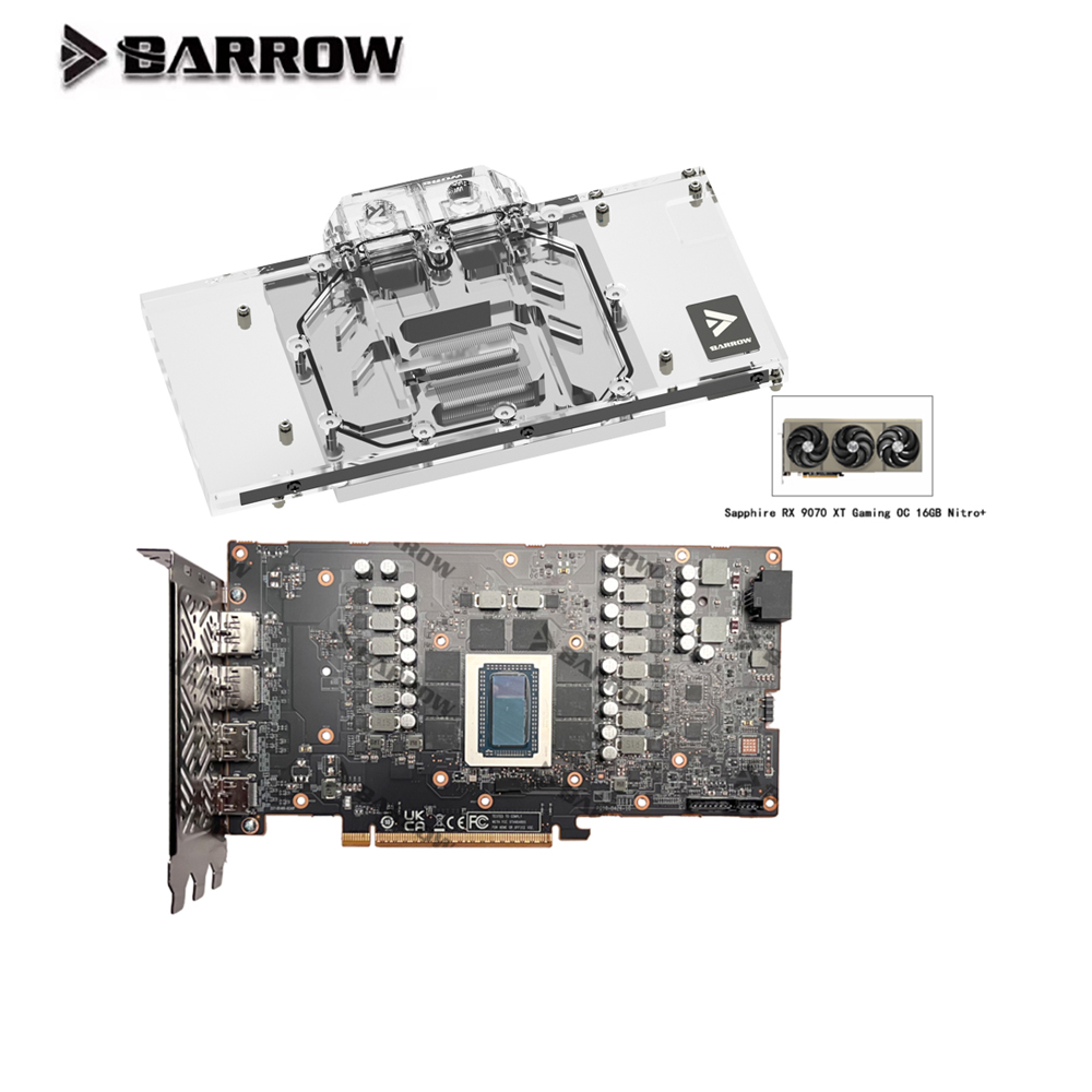 Barrow GPU Su Bloğu Sapphire R - Rx 9070 Xt incelemesi ve fiyatı