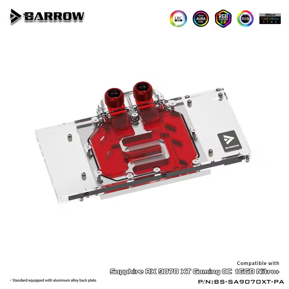 Barrow GPU Su Bloğu Sapphire R - Rx 9070 Xt incelemesi ve fiyatı