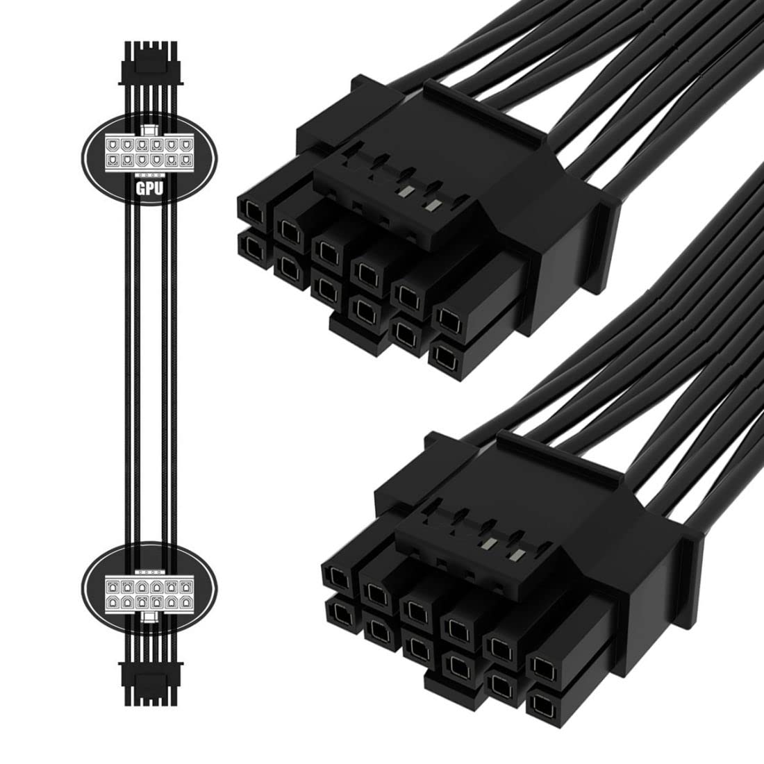 12VHPWR ATX3.0 PCI-E 5.0 Güç M - Dual 8Pin To 16Pin 12Vhpwr Cable incelemesi ve fiyatı