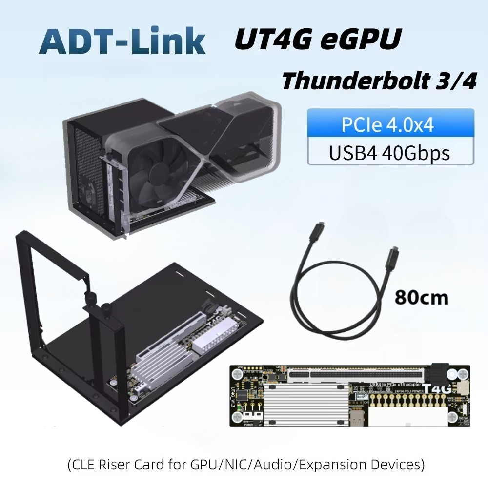 UT4G Harici Ekran Kartı Bağlan - Gpu External Dock Egpu Thunderbolt 4 incelemesi ve fiyatı