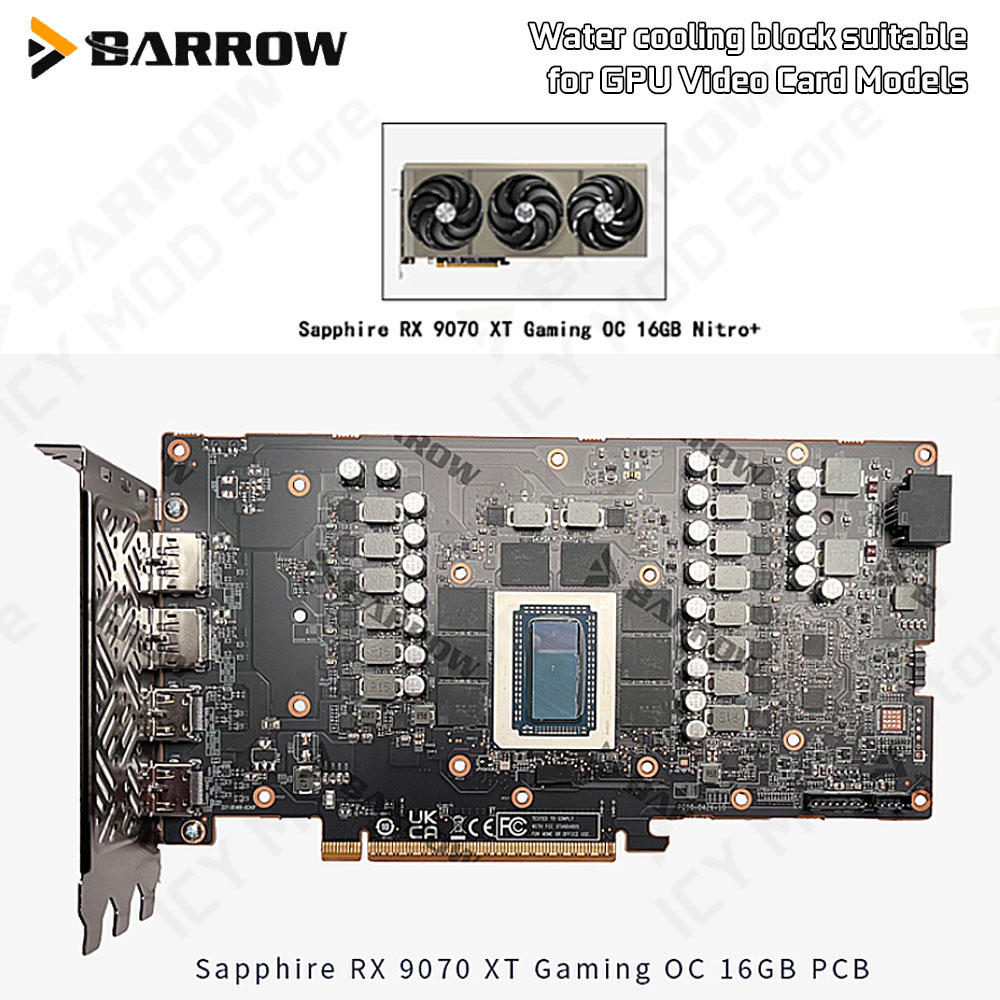 Barrow Grafik Kartı Su Soğutma - Rx 9070 Xt incelemesi ve fiyatı
