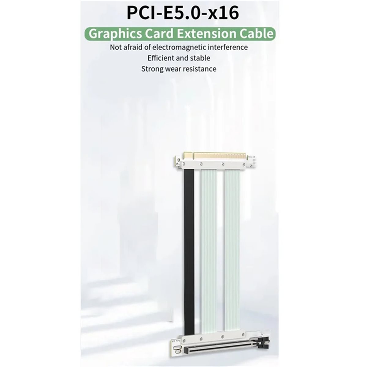 2026 YENİ 20cm PCI-E 5.0 X16 Y - Pcie 5.0 Gpu Riser Cable incelemesi ve fiyatı