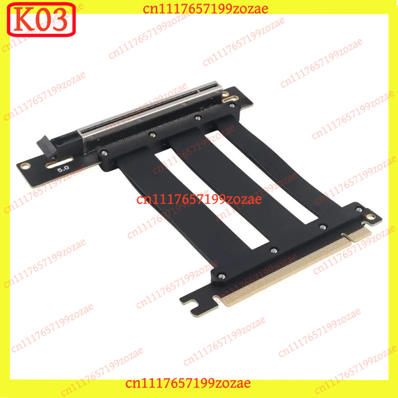 K03 PCIe 5.0 X16 90 Derece Yuv - Pcie 5.0 Gpu Riser Cable incelemesi ve fiyatı