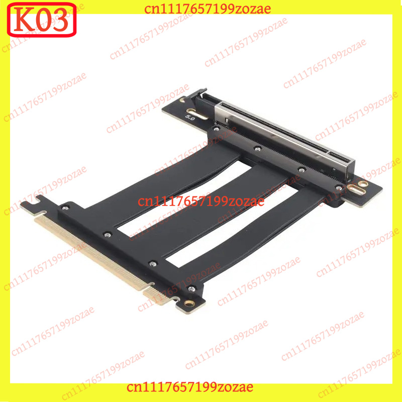 K03 PCIe 5.0 X16 90 Derece Yuv - Pcie 5.0 Gpu Riser Cable incelemesi ve fiyatı