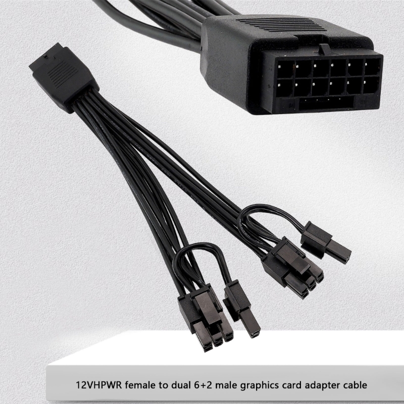 16 Pin Dişi - Çift 8 Pin (6+2) - Dual 8Pin To 16Pin 12Vhpwr Cable incelemesi ve fiyatı