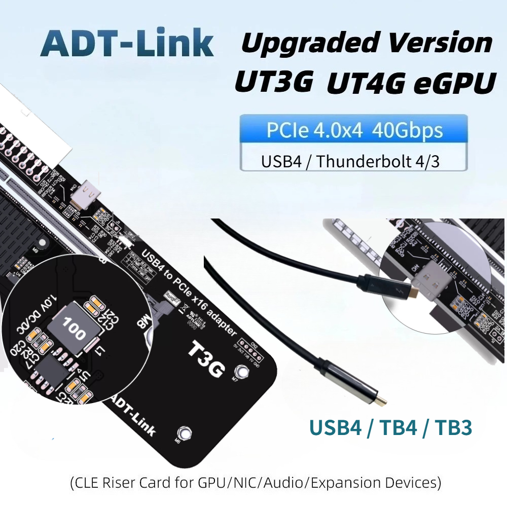 Yükseltilmiş Yeni EGPU Thunder - Gpu External Dock Egpu Thunderbolt 4 incelemesi ve fiyatı