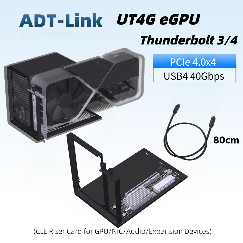 Yükseltilmiş Yeni EGPU Thunder - Gpu External Dock Egpu Thunderbolt 4 incelemesi ve fiyatı