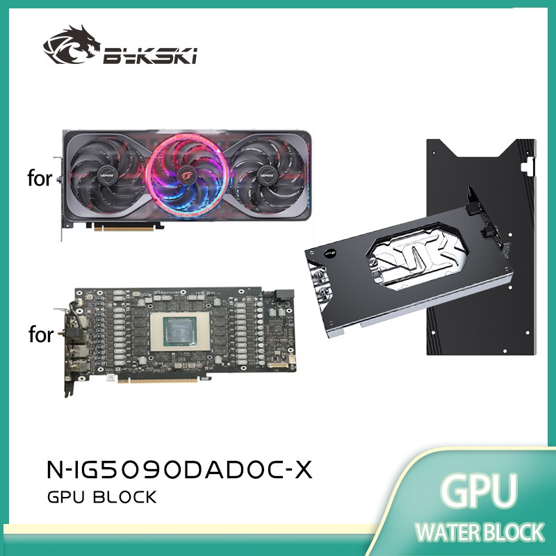 Bykski GPU Bloğu, Renkli IGame - Rtx 5090 32Gb incelemesi ve fiyatı