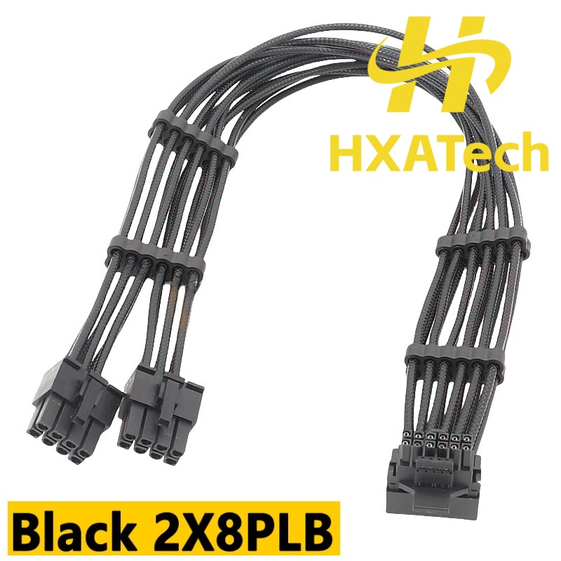 HXATech- 2x8PIN 3X8PIN 4X8PIN  - Dual 8Pin To 16Pin 12Vhpwr Cable incelemesi ve fiyatı
