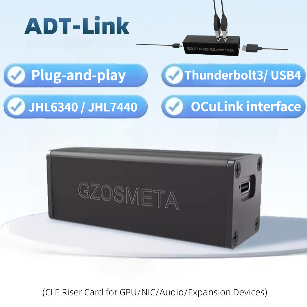 T3 / T4 OCuLink Thunderbolt 4  - Gpu External Dock Egpu Thunderbolt 4 incelemesi ve fiyatı