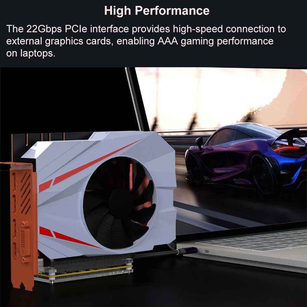 RGEEK 22Gbps eGPU Dock PCIE3.0 - Gpu External Dock Egpu Thunderbolt 4 incelemesi ve fiyatı