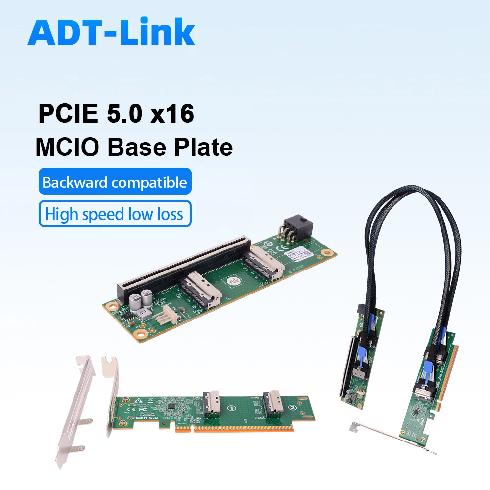 ADT-Link PCIe 5.0 X16 - MCIO 8 - Pcie 5.0 Gpu Riser Cable incelemesi ve fiyatı