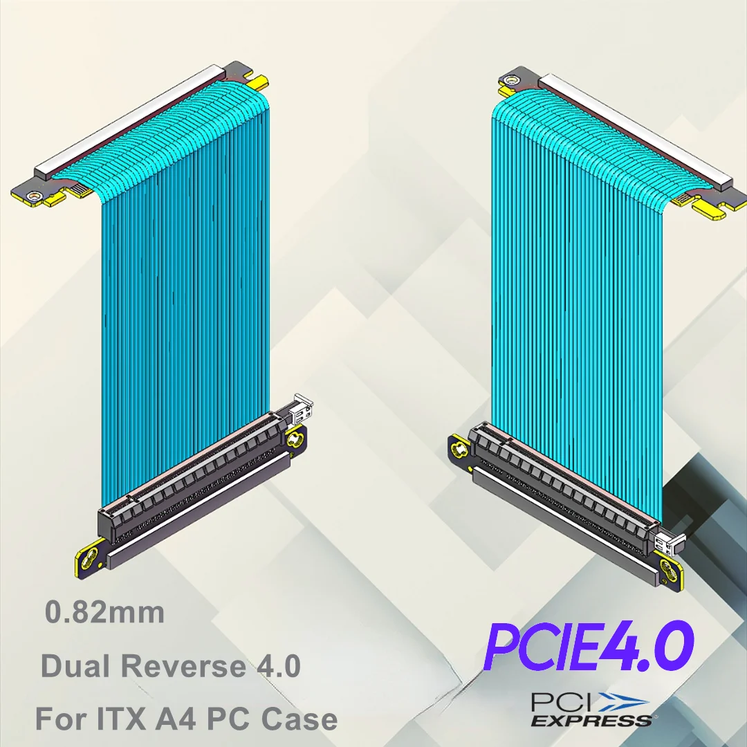 Çift Ters Pcie 4.0 Yükseltici  - Itx Gpu Riser Pcie 4.0 16X incelemesi ve fiyatı