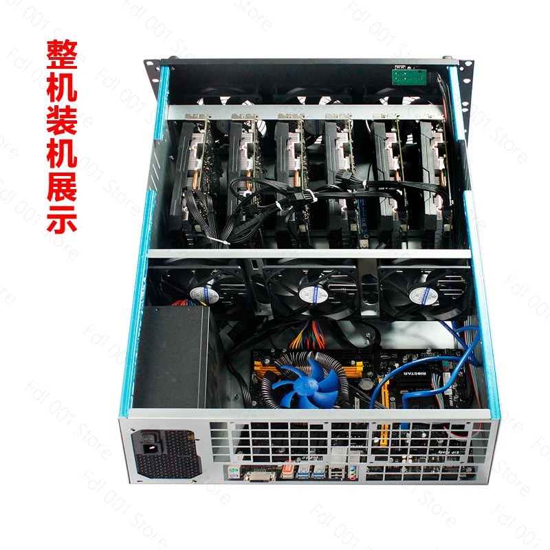 4U çoklu grafik kartı kasası 6 - Server Gpu Chassis 4U incelemesi ve fiyatı