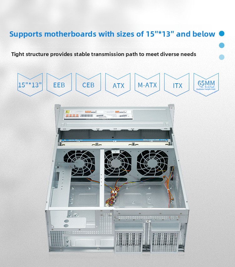 8 Diskli 4U Raf Tipi Çok Diskl - Server Gpu Chassis 4U incelemesi ve fiyatı