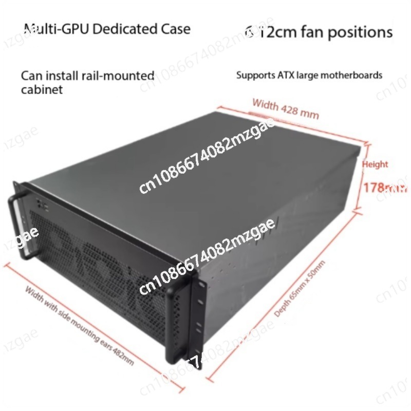4U çoklu grafik kartı kasası 6 - Server Gpu Chassis 4U incelemesi ve fiyatı