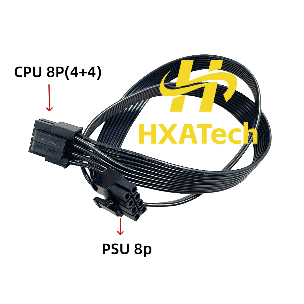 HXATech-12VHPWR 16pin CPU 8pin - Dual 8Pin To 16Pin 12Vhpwr Cable incelemesi ve fiyatı