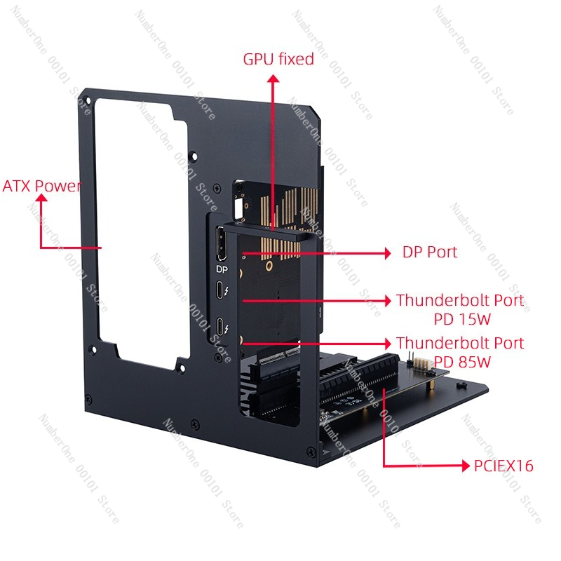 L18 Thunderbolt 3 4 GPU Dock H - Gpu External Dock Egpu Thunderbolt 4 incelemesi ve fiyatı